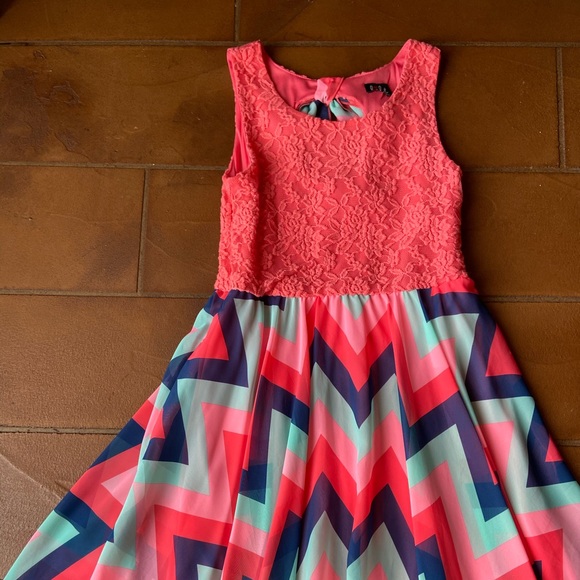 TWEEN HANDKERCHIEF HEM DRESS - Picture 1 of 4